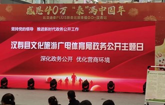 汉寿县文旅广体局开展“政务公开主题日”活动